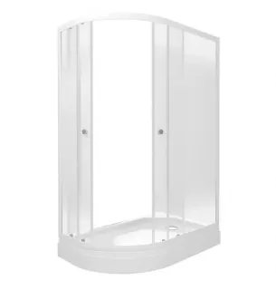 Душевая кабина Triton Коралл-Лайт Щ0000068950 правая 120x80 см профиль белый стекло градиент